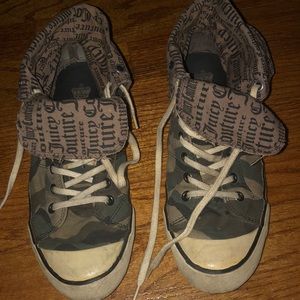 Camouflage Juicy couture converse
